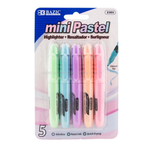 HIGHLIGHTERS MINI 5PC