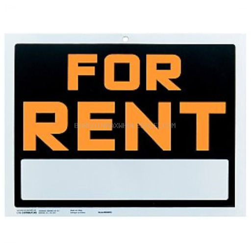 SIGN FOR RENT 9X12