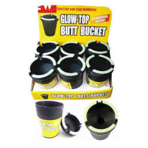 GLOW-TOP ASH BUCKET 6CT