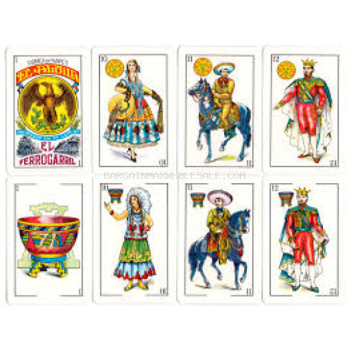 MEXICO PLAYING CARDS 12 CT