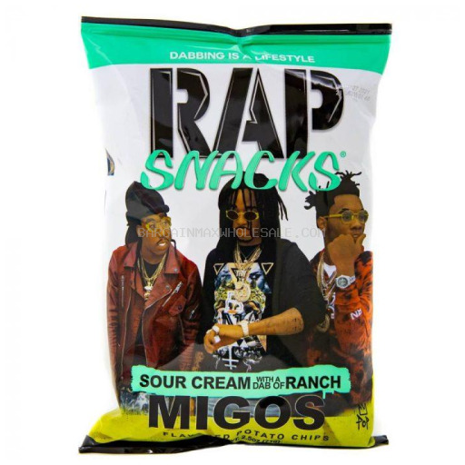 RAP SNACKS MIGOS SOUR CREAM RANCH 24 CT