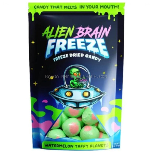 ALIEN WATERMELON TAFFY PLANETS 12 CT