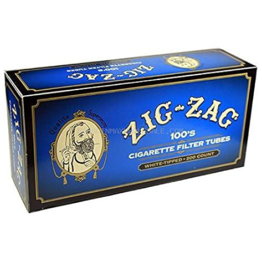 ZIG-ZAG TUBES BLUE 100S 200CT