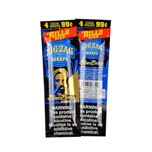 ZIG-ZAG RILLO BLUEBERRY PP4/1.49 15/4 PK