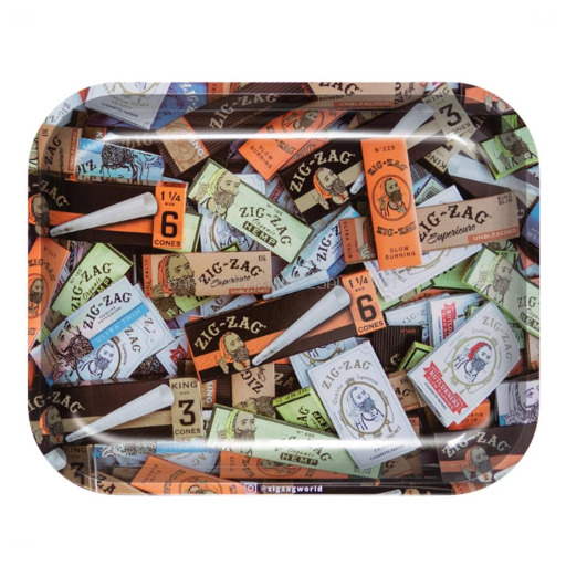 784762991287 ZIG-ZAG TRAY MIX PAPER LARGE 1 CT - Image 1