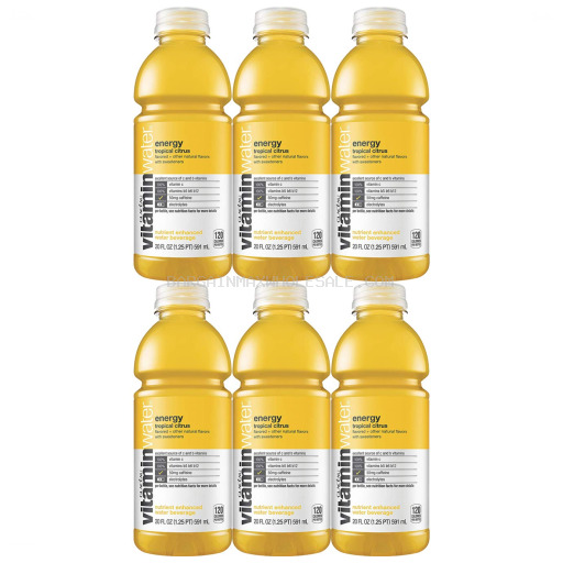 VITAMIN WATER ENERGYTROPICAL/CITRUS 15/32 OZ