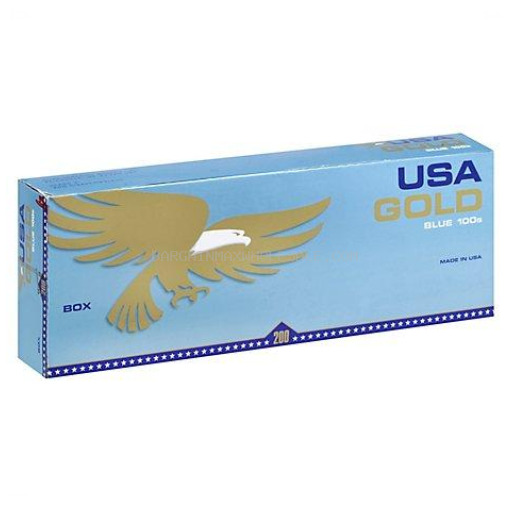 GOLD RUSH L C BLUE 100S BX 10 CT