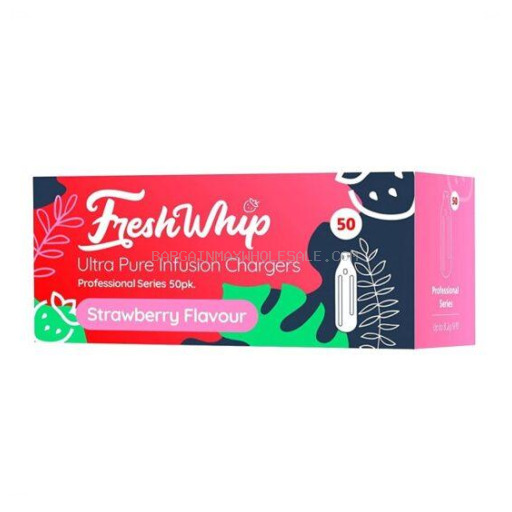 FRESH WHIP CHARGERS STRAWBERRY 50 CT