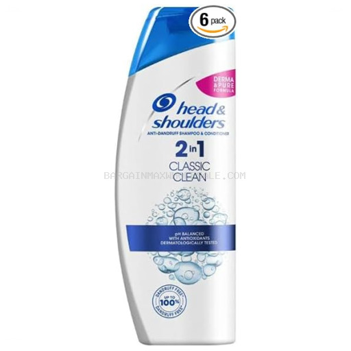 H&S MEN 2IN1 CLASSIC 6/360 ML