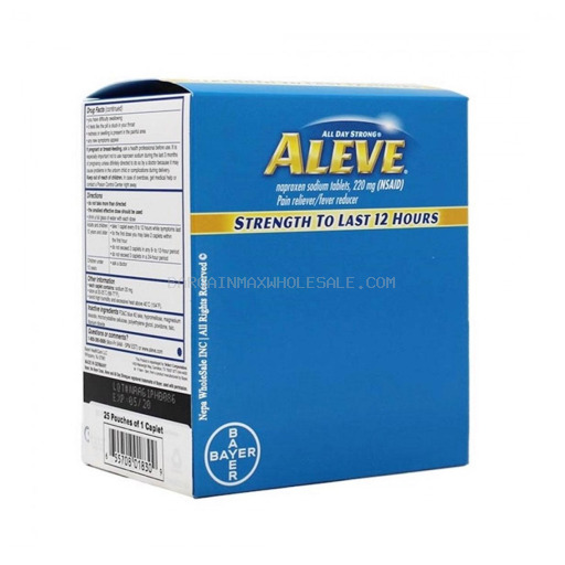 ALEVE  PAIN RELEVER 25 CT