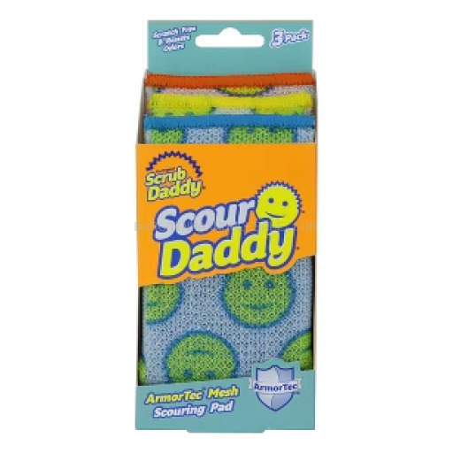 SCOURING PAD 3CT
