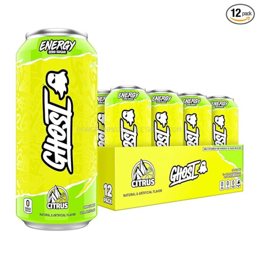 GHOST ENERGY CITRUS 12/16 OZ