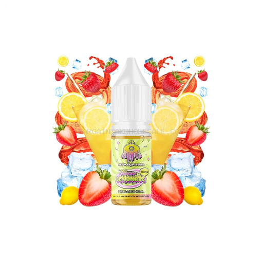 HUSTLER STRW LEMONADE 2100 5% NIC 10 CT
