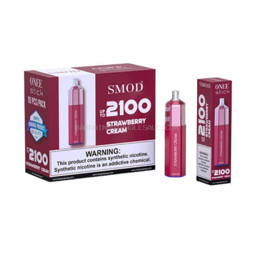 HUSTLER STRWBERRY CREAM 2100 5% NIC 10 CT