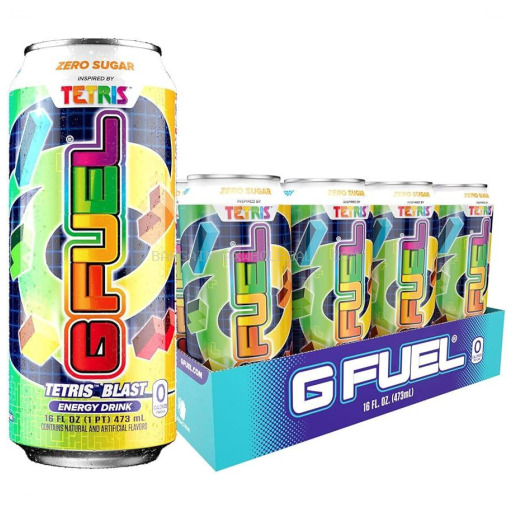 G FUEL TETRIS BLAST 12/16OZ