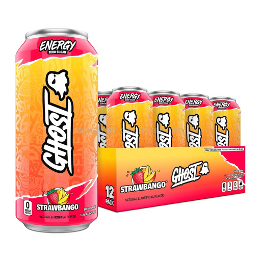 GHOST ENERGY STRAWBANGO 12/16 OZ