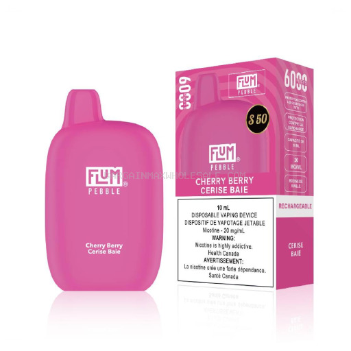 810105772487 FLUM CHERRY BERRY 6K 5% NIC 10 CT - Image 1