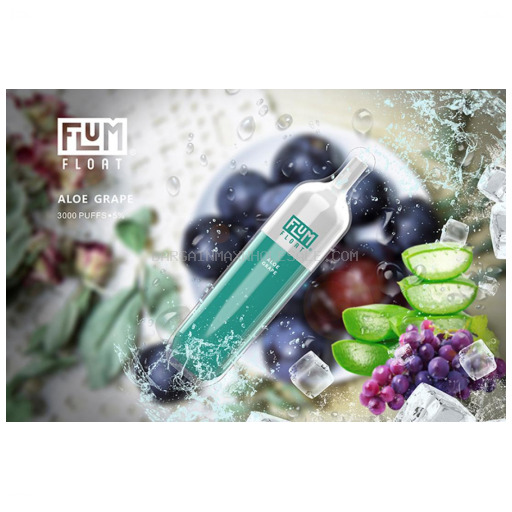 FLUM ALOE GRAPE 6K 5% NIC 10 CT