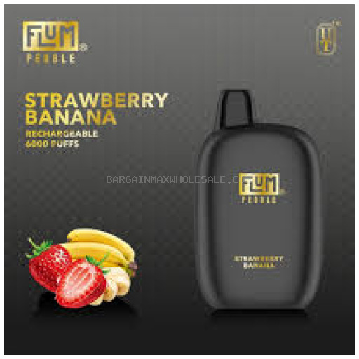 FLUM STRAWBERRY BANANA 6K 5% NIC 10 CT