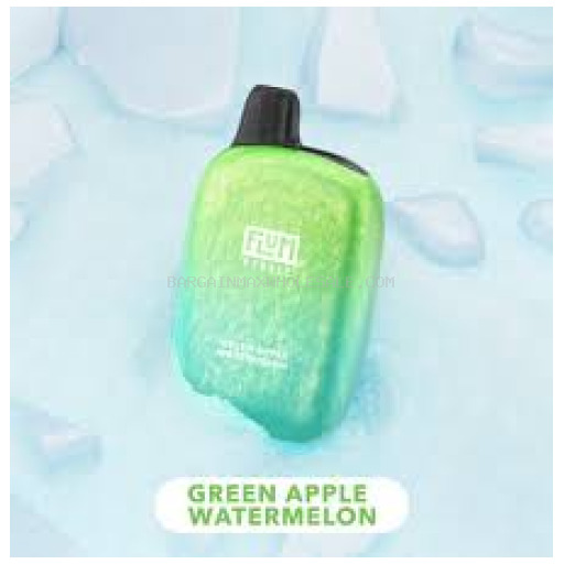 FLUM GREEN APPLE WATERMELON 6K 5% NIC 10 CT