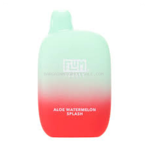 FLUM ALOE WATERMELON SPLASH 6K 5% NIC 10 CT