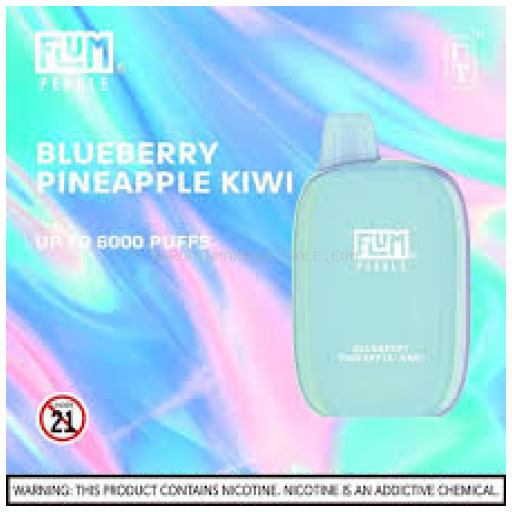 FLUM BLUEBERRY PIN KIWI 6K 5% NIC 10 CT