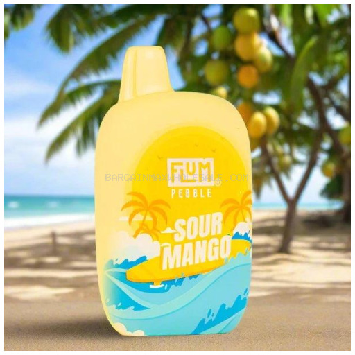 FLUM SOUR MANGO 6K 5% NIC 10 CT