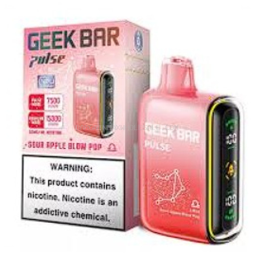 GEEK BAR PULSE 15K SOUR APPLE BLOW POP