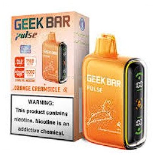 GEEK BAR PULSE 15K ORANGE CREAMSICLE