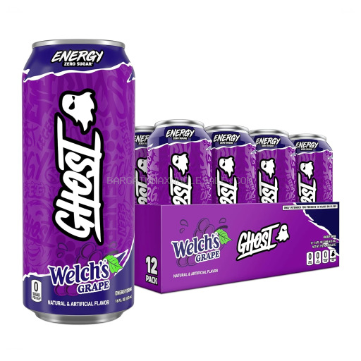 GHOST ENERGY WALCHS GRAPE 12/16 OZ