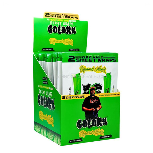 COLORS SHEET WRAPS CARAMEL APPLE 25/2CT