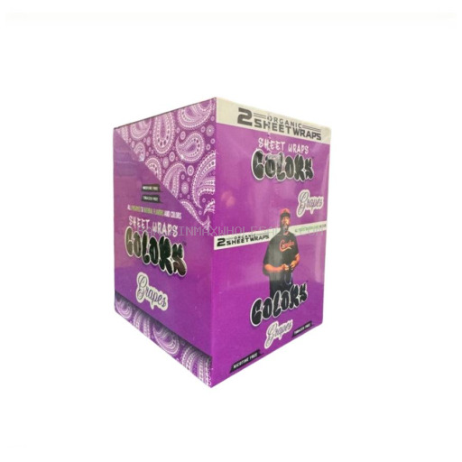 COLORS SHEET WRAPS GRAPE 25/2CT