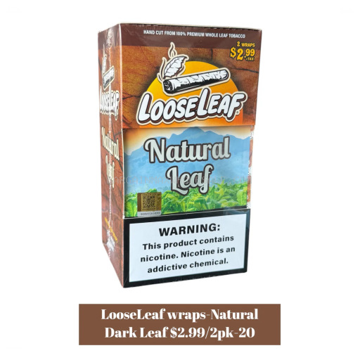 LOOSE LEAF NATURAL 20/2CT
