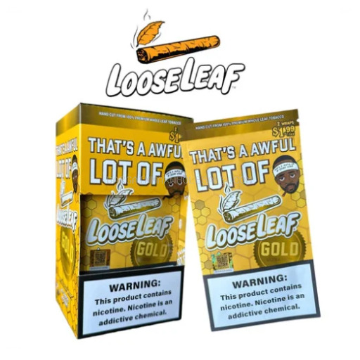 810159861311 LOOSE LEAF GOLD 20/2CT - Image 1