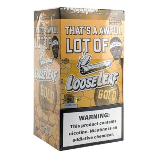 LOOSE LEAF GOLD NATURAL 20/2CT