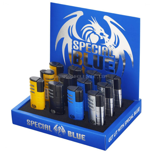 SPECIAL BLUE PRO-3 LIGHTER 8 CT