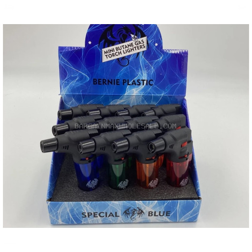 SPECIAL BLUE BERNIE PLASTIC LIGHTER 12 CT