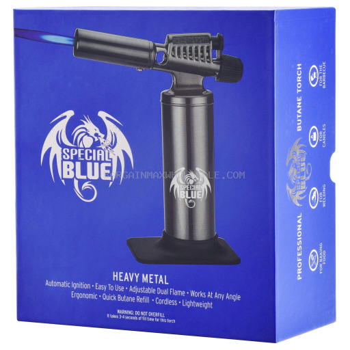 SPECIAL BLUE HEAVY METAL SILVER TORCH
