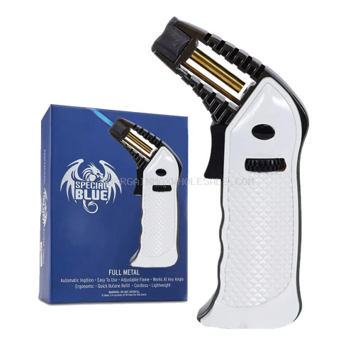 SPECIAL BLUE METAL TORCH WHITE
