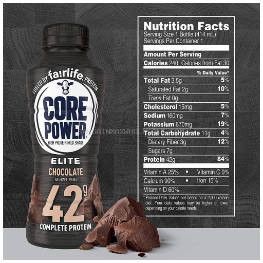 CORE POWER ELITE CHOCOLATE 12/14 OZ