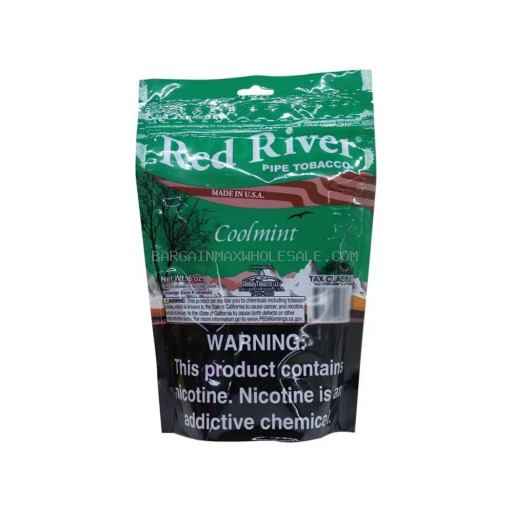 RED RIVER PIPE TOBACCO COOL MINT 6 OZ