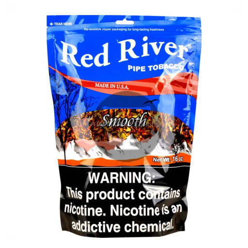 RED RIVER PIPE TOBACCO SMOTH 16 OZ