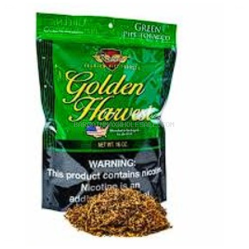 GOLDEN HARVEST PIPE TOBACCO GREEN 12/1OZ
