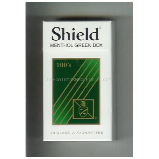 SHIELD MENTHOL 100S BX FSC 10 PK
