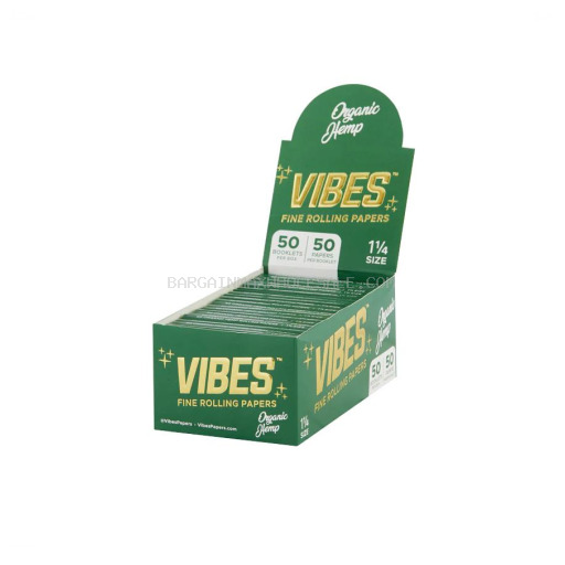 VIBES HEMP PAPERS 1 1/4 50 CT