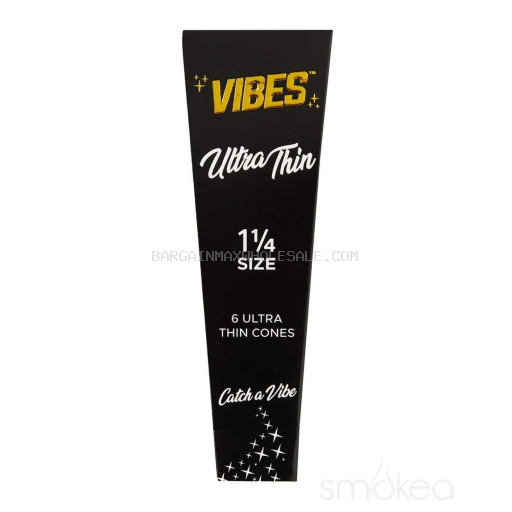 VIBES ULTRA THIN CONES 1 1/4 30/6 CT