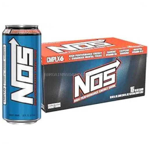 NOS ENERGY DRINK  MANGO 24/16 OZ