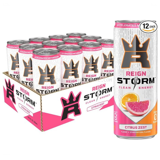 REIGN STORM CITRUS ZEST 12/12 OZ