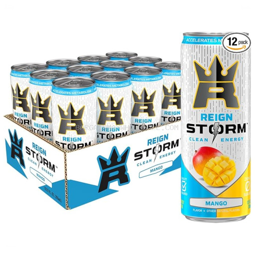 REIGN STORM MANGO 12/12 OZ