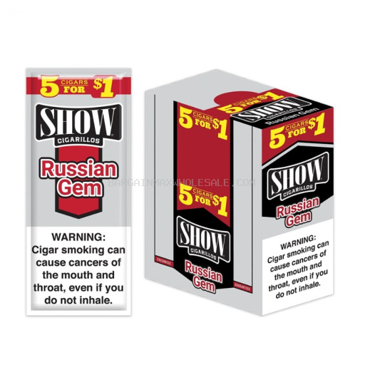 SHOW CGRLS RUSSIAN GEM PP5/$1 15/5 CT